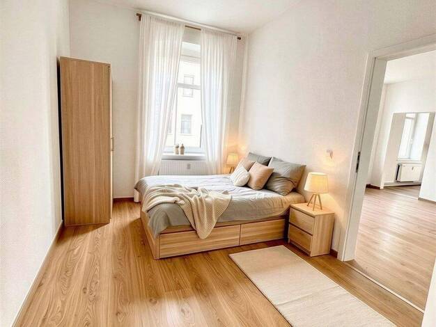 Wohnung zur Miete 469 € 2 Zimmer 44 m² 1. Geschoss Immermannstr. 8 Stadtfeld Ost Magdeburg 39108