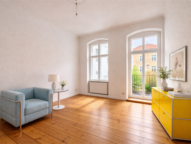 Wohnung zum Kauf 379.000 € 2 Zimmer 60,5 m² 1. Geschoss frei ab sofort Pfalzburger Str. 51 Wilmersdorf Berlin 10717