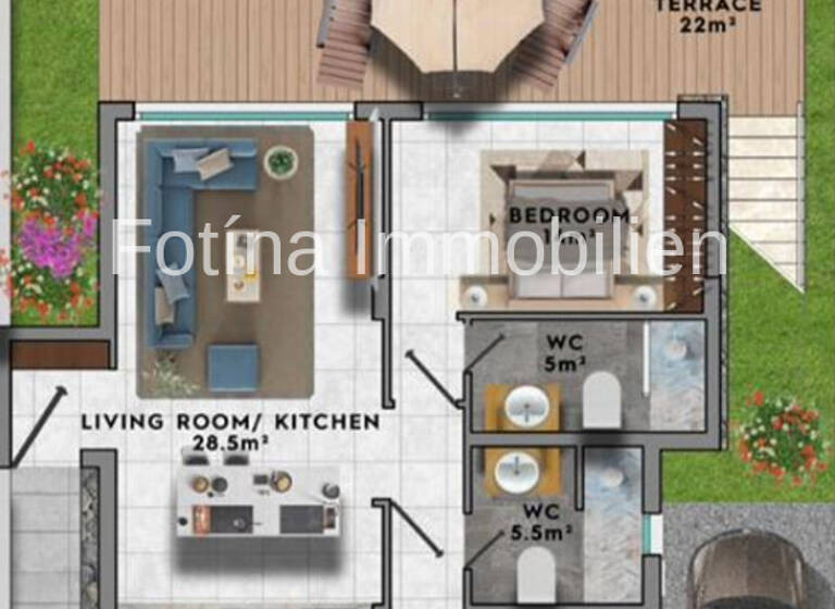 Villa zum Kauf - Erstbezug provisionsfrei 877.000 € 4,5 Zimmer 228 m² frei ab sofort Tatlisu, Kyrenia