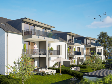 Wohnung zum Kauf - Neubau provisionsfrei 497.000 € 3 Zimmer 80 m² 1. Geschoss St.-Ulrich Straße 26 Bad Krozingen Bad Krozingen 79189
