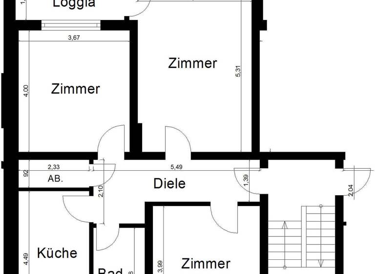 Wohnung zur Miete 560 € 3 Zimmer 78,7 m² EG frei ab 01.07.2026 Straelener Weg 22 Dülken Viersen 41751