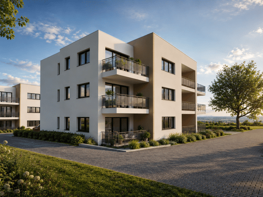 Wohnung zum Kauf - Erstbezug provisionsfrei 219.900 € 2 Zimmer 53,6 m² frei ab 31.12.2028 Mirabellenweg 10 Aumühle Burgbernheim 91593