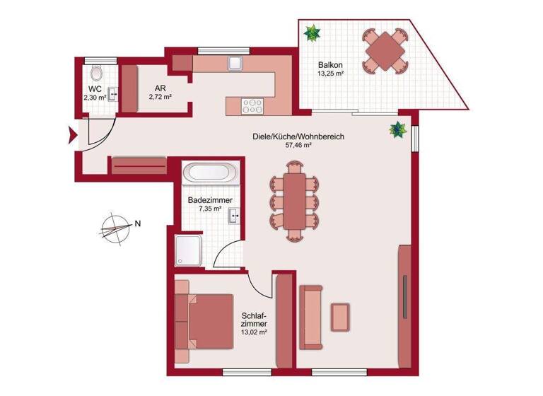 Wohnung zum Kauf - Erstbezug 2 Zimmer 82,9 m² 1. Geschoss Kufstein 6330