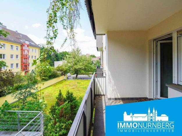 Wohnung zur Miete 610 € 1,5 Zimmer 34,2 m² EG frei ab sofort Vestnertorgraben 49 Gärten h d Veste Nürnberg 90408