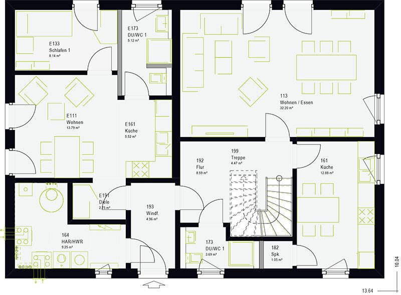 Einfamilienhaus zum Kauf provisionsfrei 440.539 € 6 Zimmer 210 m²<br/>Wohnfläche 730 m²<br/>Grundstück Silstedt Wernigerode 38855