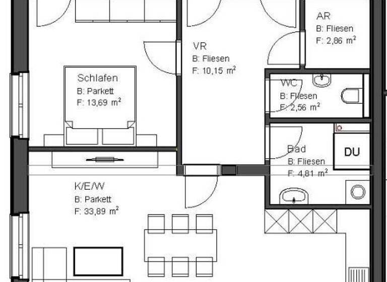 Wohnung zum Kauf - Erstbezug 292.228 € 2 Zimmer 68 m² 1. Geschoss Straßgang Graz 8053