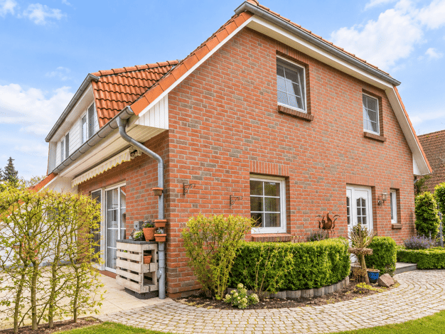 Doppelhaushälfte zum Kauf 449.000 € 4 Zimmer 110 m² 320 m² Grundstück Buxtehude Buxtehude 21614
