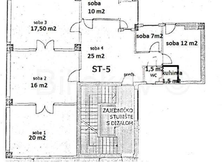Büro zur Miete 1.800 € 6 Zimmer Zrinjevac - Cvjetni trg