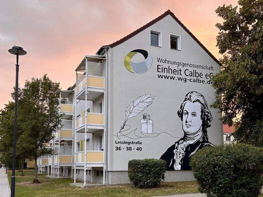 Wohnung zur Miete 155 € 2 Zimmer 25 m² frei ab sofort Lessingstr. 40 Calbe Calbe (Saale) 39240