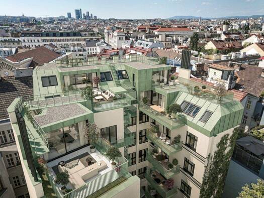 Wohnung zum Kauf - Erstbezug 990.000 € 3 Zimmer 84,9 m² 4. Geschoss Gumpendorfer Straße Wien 1060