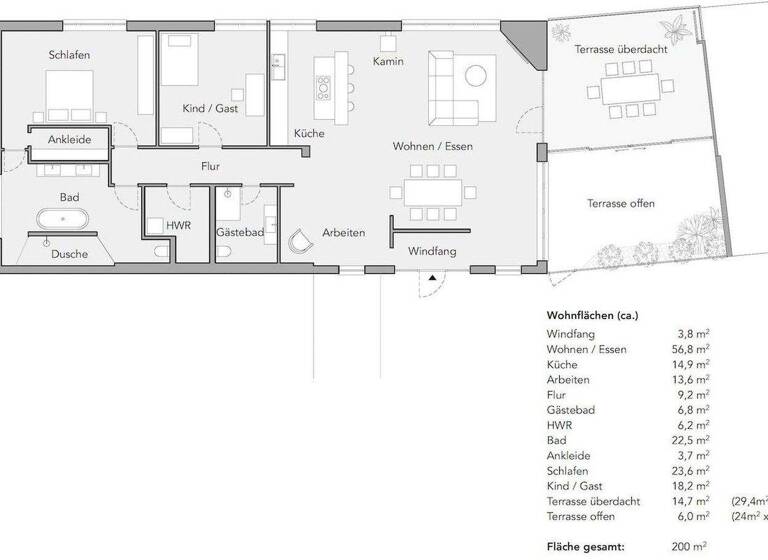 Loft zum Kauf provisionsfrei 585.000 € 3,5 Zimmer 200 m² EG Hohenwart Pforzheim 75181