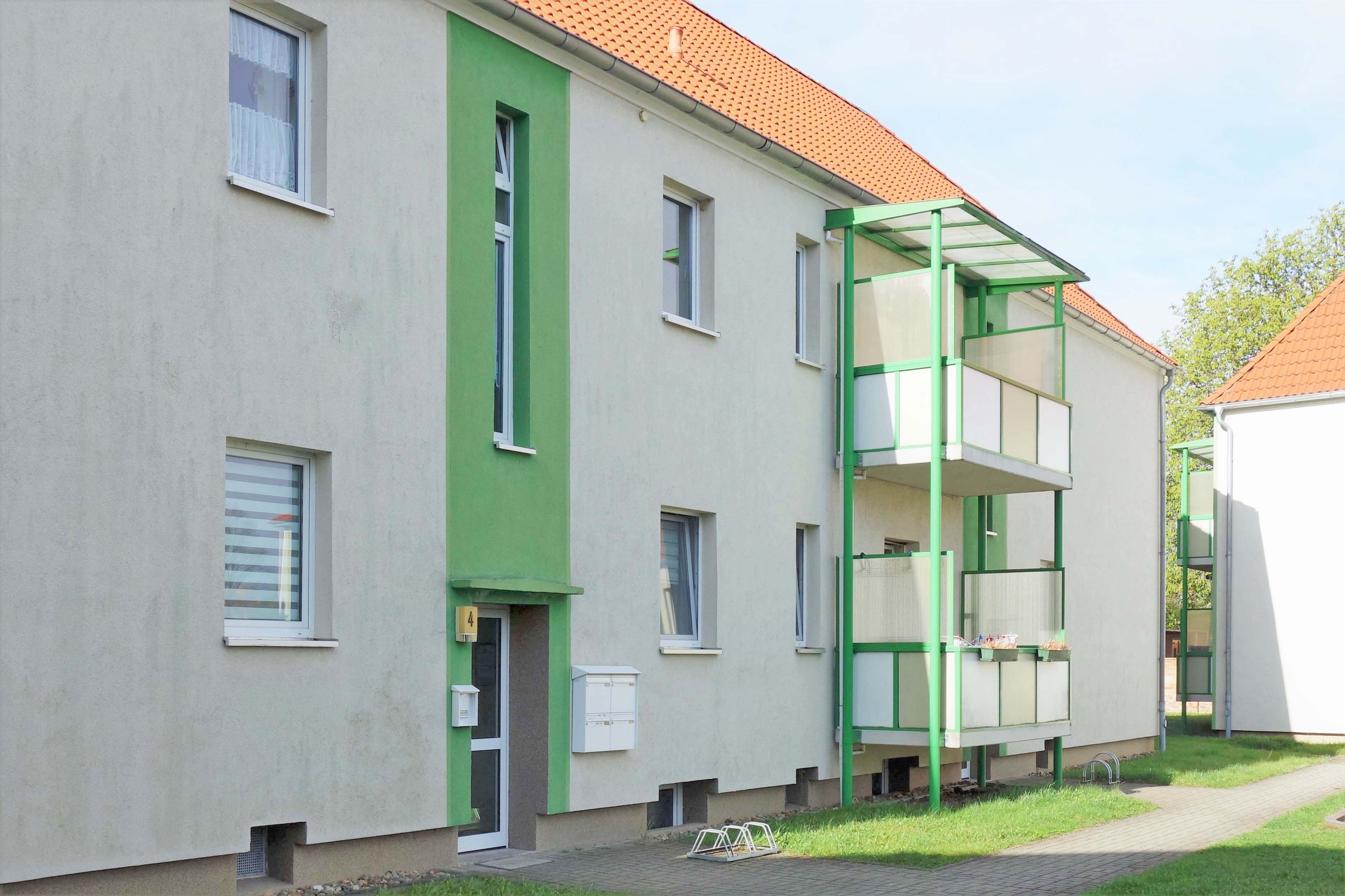 Wohnung zur Miete 490 € 3 Zimmer 66 m²<br/>Wohnfläche 1.<br/>Geschoss ab sofort<br/>Verfügbarkeit Kantstraße 2 Halberstadt Halberstadt 38820