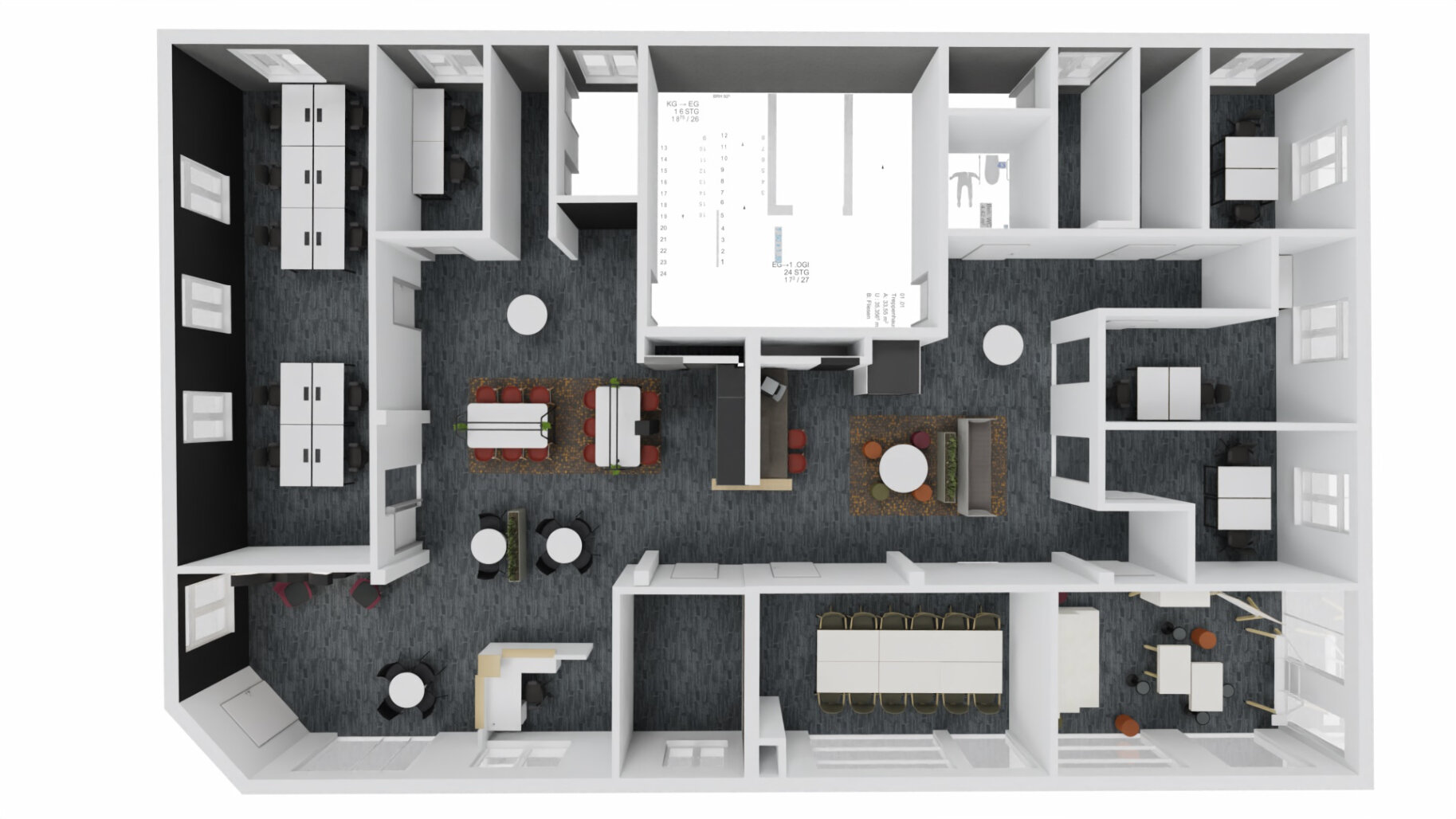 Bürofläche zur Miete provisionsfrei 2.690 € 25 m²<br/>Bürofläche Bahnhofstraße Innenstadt Gießen 35390