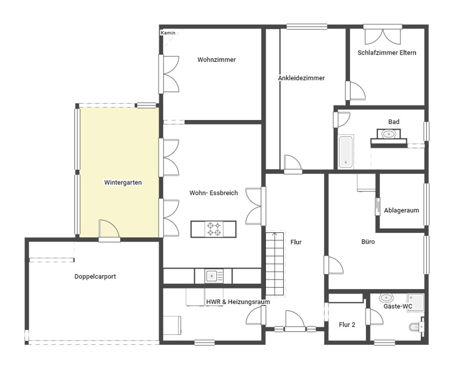 Bungalow zum Kauf 779.000 € 5 Zimmer 200,2 m²<br/>Wohnfläche 643,2 m²<br/>Grundstück Schwarzenbek 21493