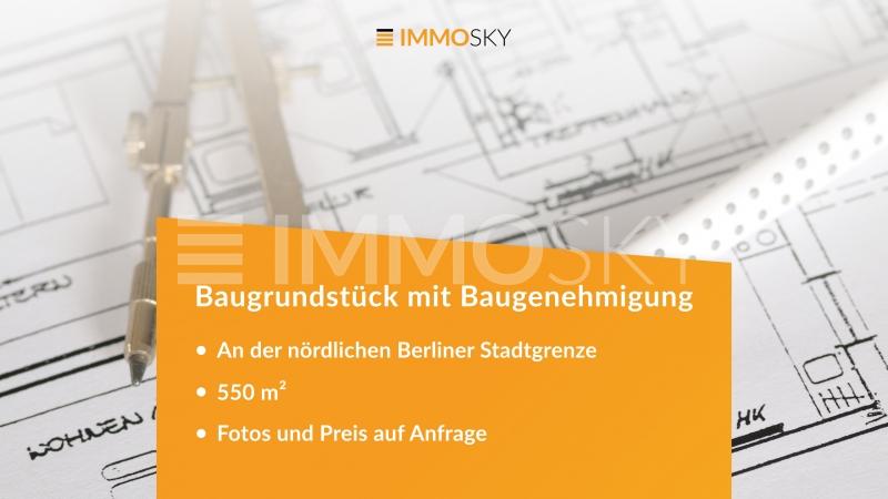 Grundstück zum Kauf 550 m²<br/>Grundstück Wittenau Berlin 13435