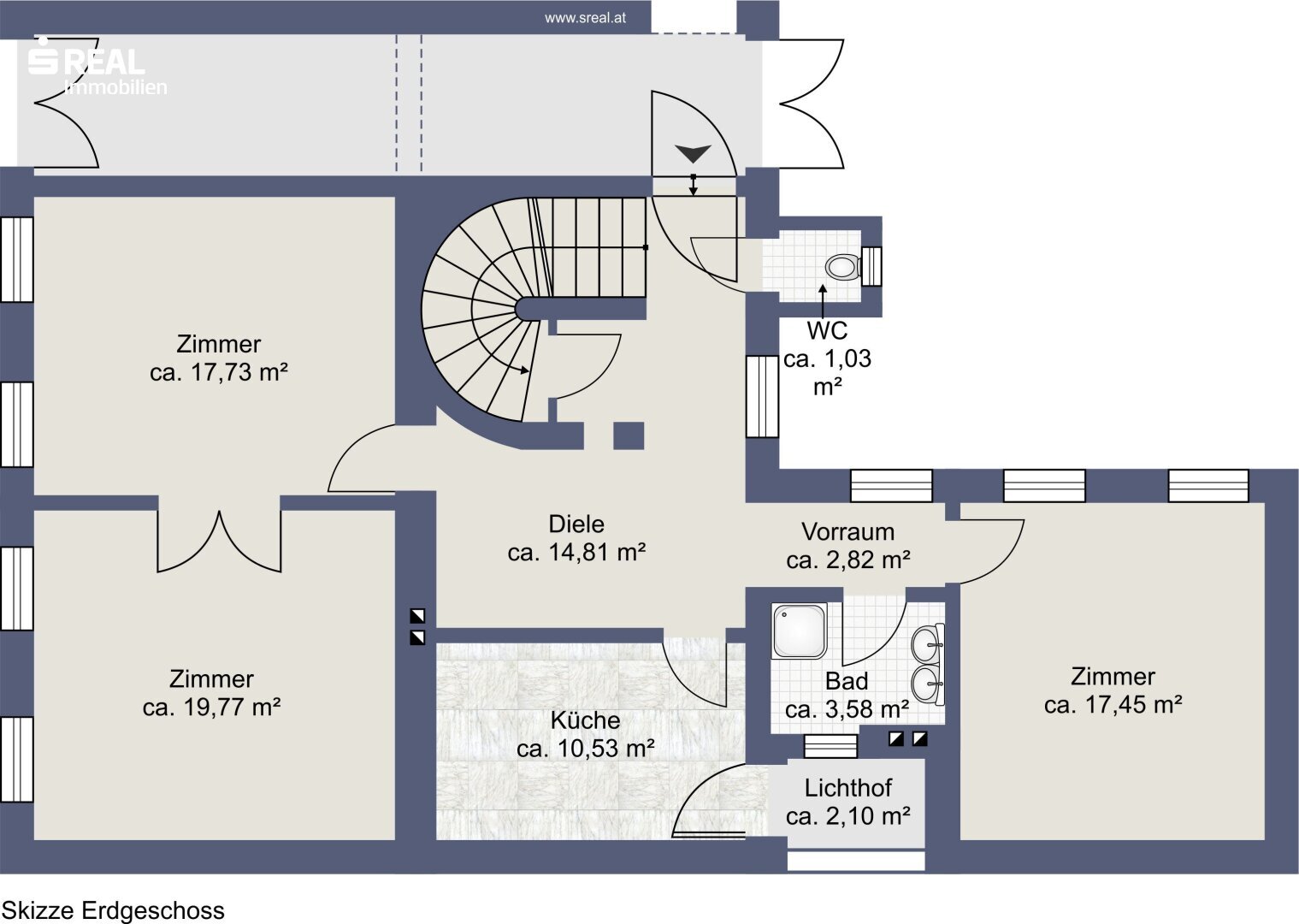 Mehrfamilienhaus zum Kauf 1.099.000 € 7 Zimmer 193,5 m²<br/>Wohnfläche Wien 1120