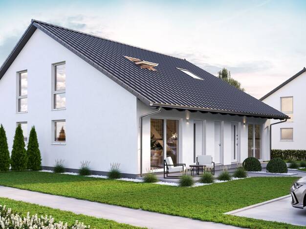 Doppelhaushälfte zum Kauf - Erstbezug provisionsfrei 339.800 € 4 Zimmer 83 m² 334 m² Grundstück Börnicke Nauen / Börnicke 14641