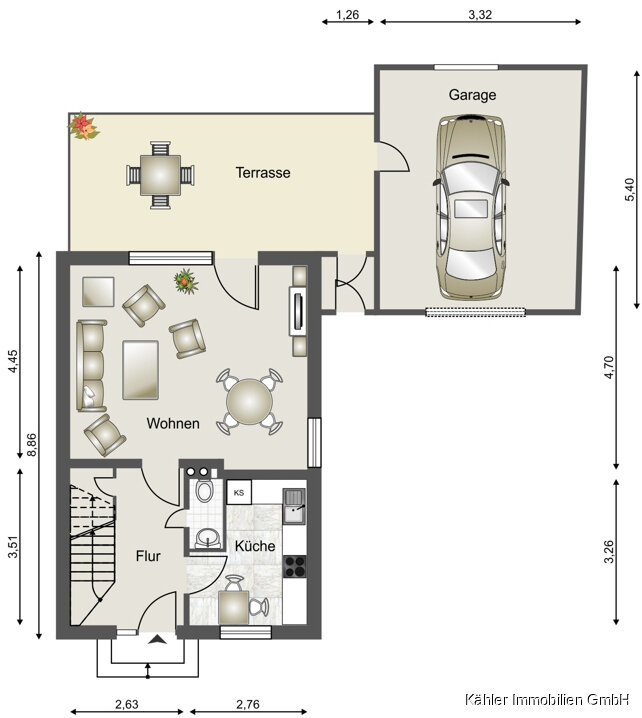 Reihenmittelhaus zum Kauf 329.000 € 4 Zimmer 108,9 m²<br/>Wohnfläche 449 m²<br/>Grundstück Büsum 25761