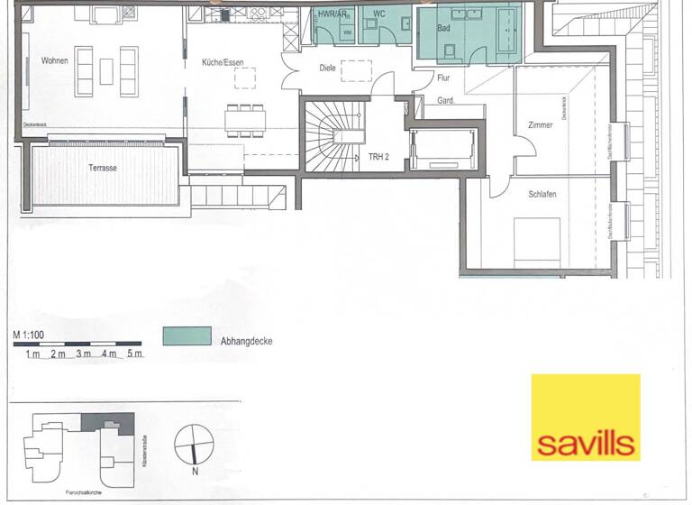 Penthouse zum Kauf 1.595.000 € 4 Zimmer 140 m²<br/>Wohnfläche 6.<br/>Geschoss Klosterstraße 65 Mitte Berlin 10179