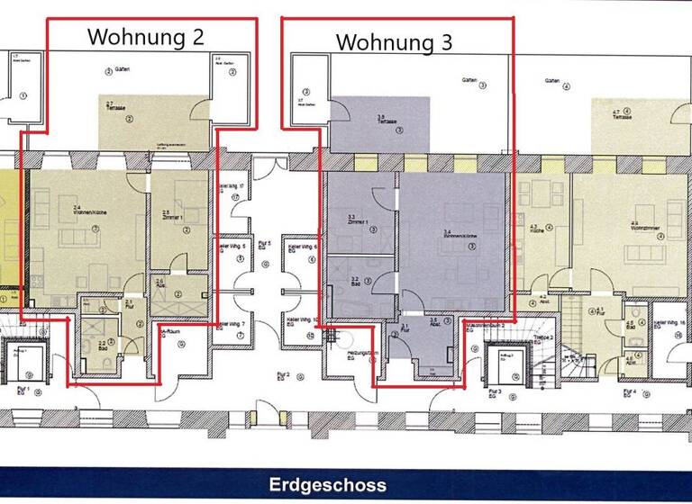 Wohnung zum Kauf 255.000 € 2 Zimmer 57,5 m² 1. Geschoss Stadtmitte Rostock 18055