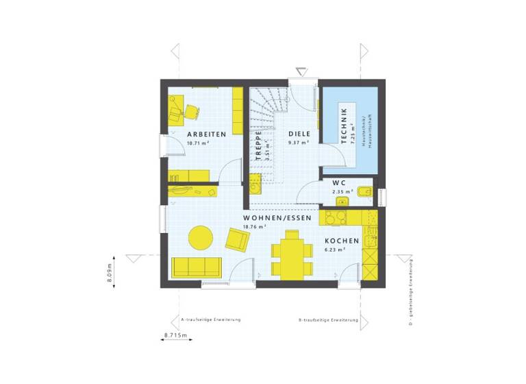 Einfamilienhaus zum Kauf 797.000 € 5 Zimmer 113,9 m² 952 m² Grundstück Gatow Berlin-Kladow 14089