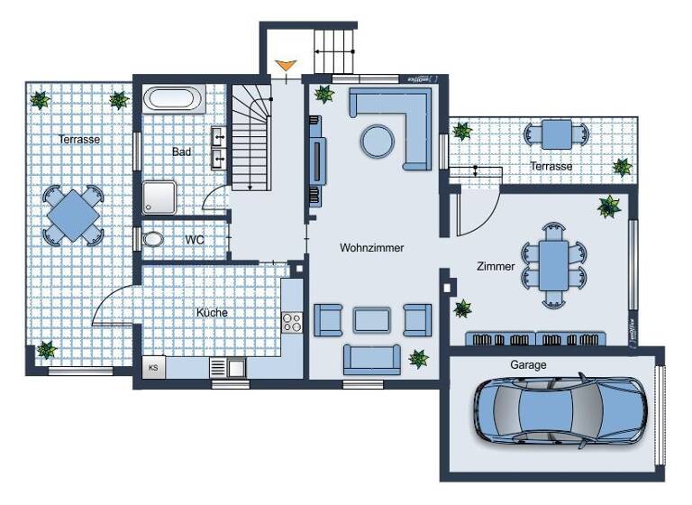 Einfamilienhaus zum Kauf 235.000 € 5 Zimmer 110 m²<br/>Wohnfläche 476 m²<br/>Grundstück Goßmannsdorf Ochsenfurt / Goßmannsdorf 97199
