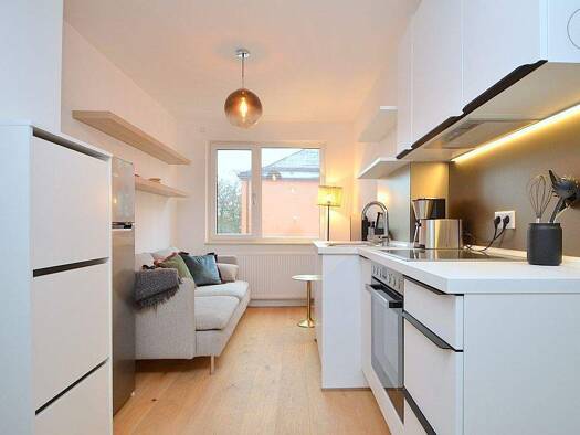 Studio zur Miete Wohnen auf Zeit 930 € 1 Zimmer 24 m² frei ab sofort St Johannis Nürnberg 90419