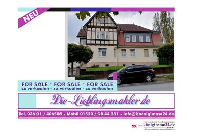 Mehrfamilienhaus zum Kauf als Kapitalanlage geeignet 179.900 € 11 Zimmer 300 m² 896 m² Grundstück Bleicherode Bleicherode 99752