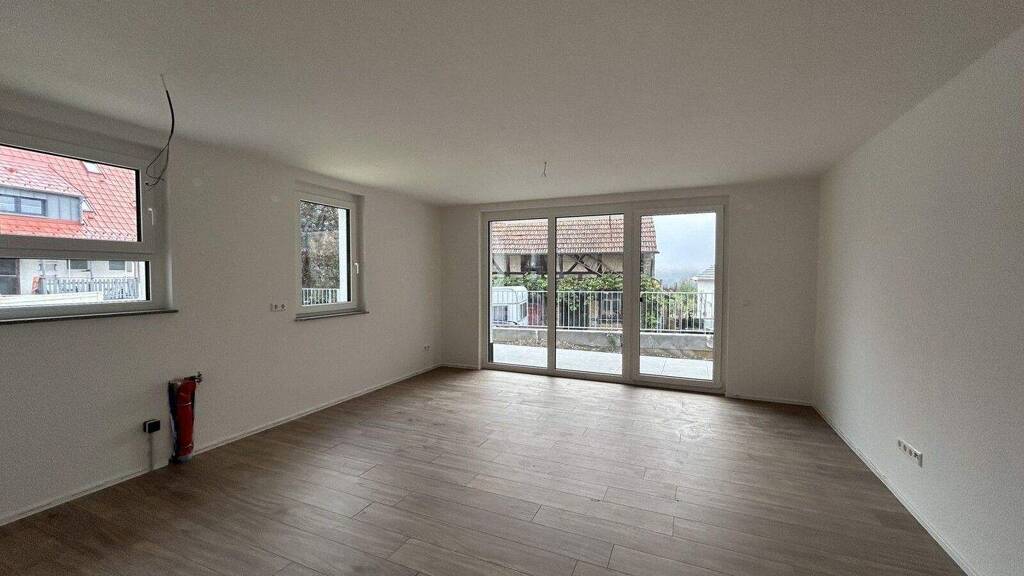 Wohnung zur Miete - Erstbezug 960 € 4 Zimmer 80,1 m² EG Gundelsheim Gundelsheim / Höchstberg 74831