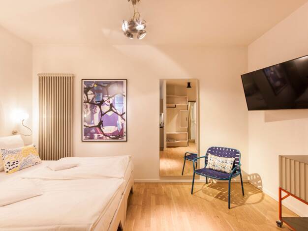 Studio zur Miete Wohnen auf Zeit 1.560 € 1 Zimmer 20 m² frei ab sofort Unterhaching 82008