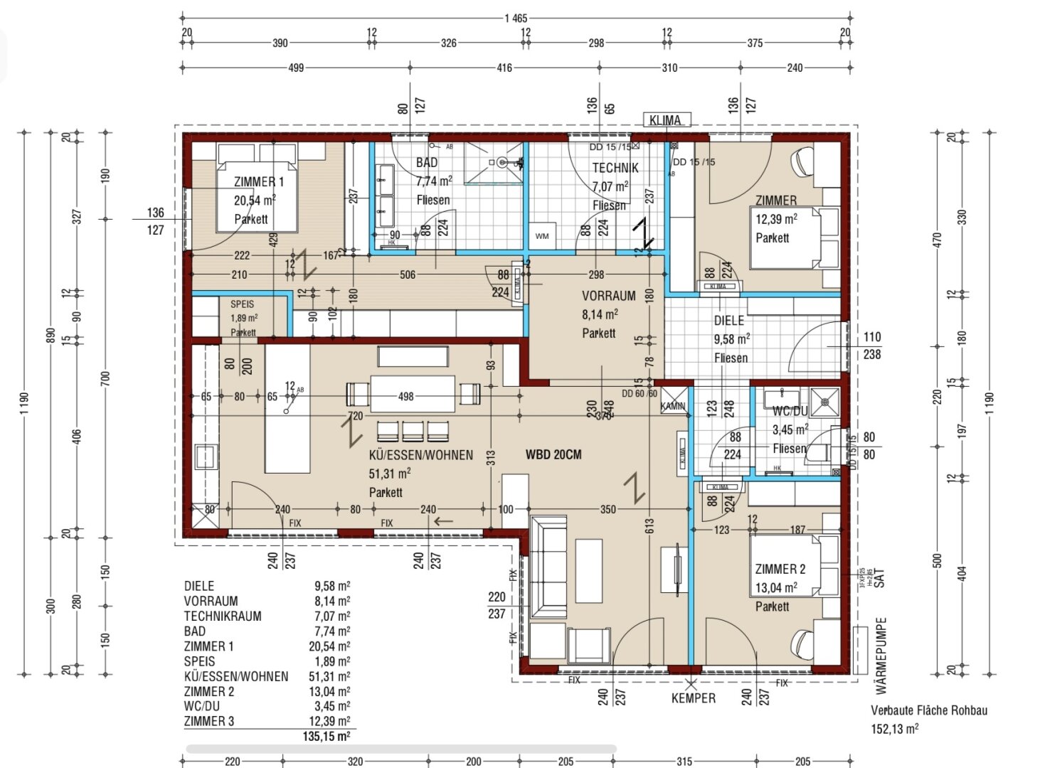 Bungalow zum Kauf 569.000 € 4 Zimmer 134,4 m²<br/>Wohnfläche 916 m²<br/>Grundstück ab sofort<br/>Verfügbarkeit St. Margarethen an der Raab 8321