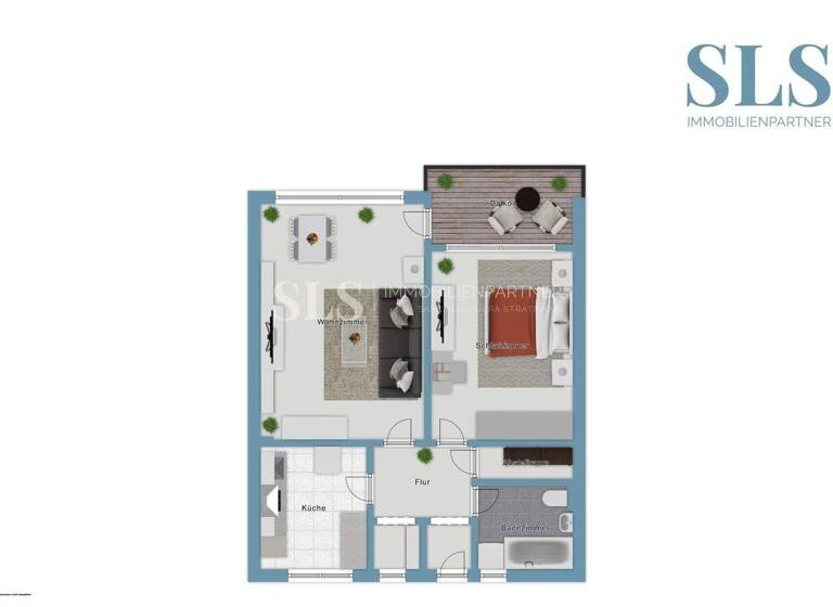 Wohnung zum Kauf 109.000 € 2 Zimmer 65 m² Mitte Gladbeck 45964