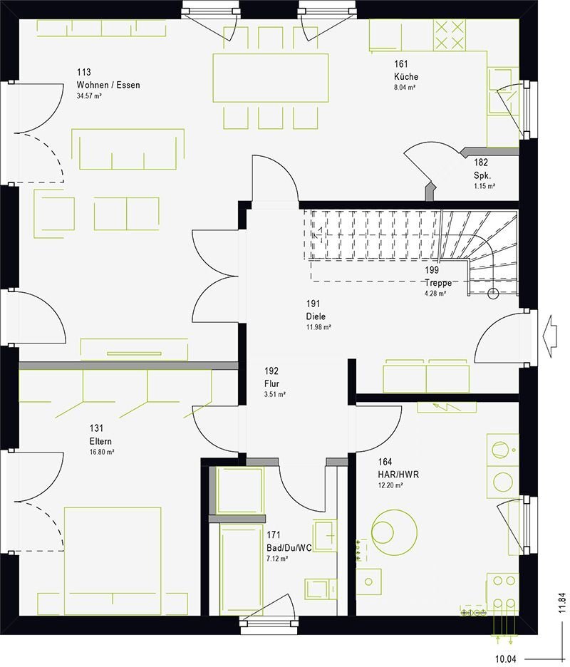 Einfamilienhaus zum Kauf provisionsfrei 254.299 € 6 Zimmer 180 m²<br/>Wohnfläche 620 m²<br/>Grundstück Schnabelwaid Schnabelwaid 91289