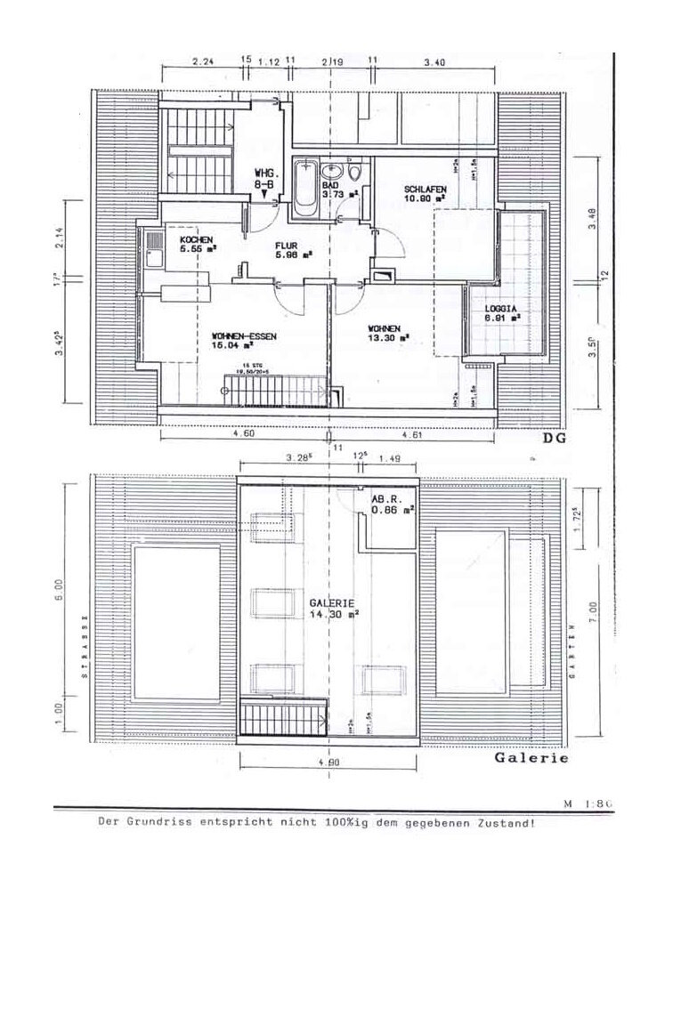 Maisonette zur Miete 1.195 € 3 Zimmer 73 m²<br/>Wohnfläche 4.<br/>Geschoss 01.02.2025<br/>Verfügbarkeit Uhlenhorst Hamburg 22085