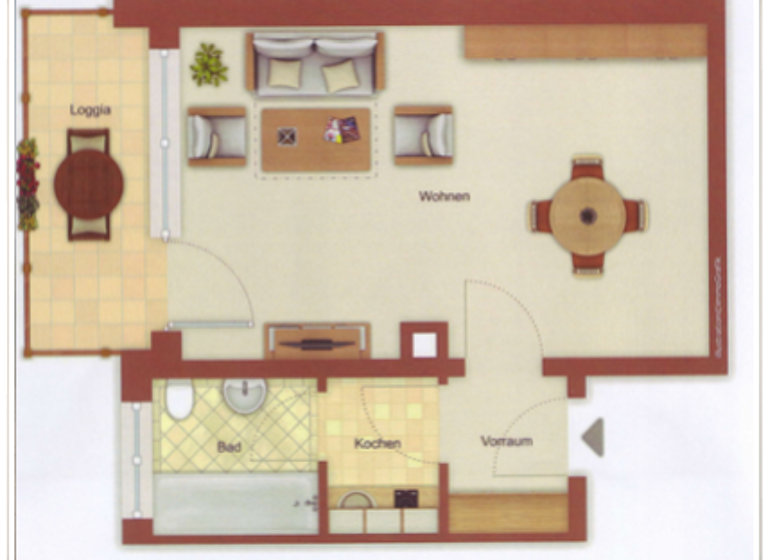 Studio zum Kauf 195.000 € 1 Zimmer 28,9 m² 3. Geschoss frei ab sofort Vötting Freising 85354