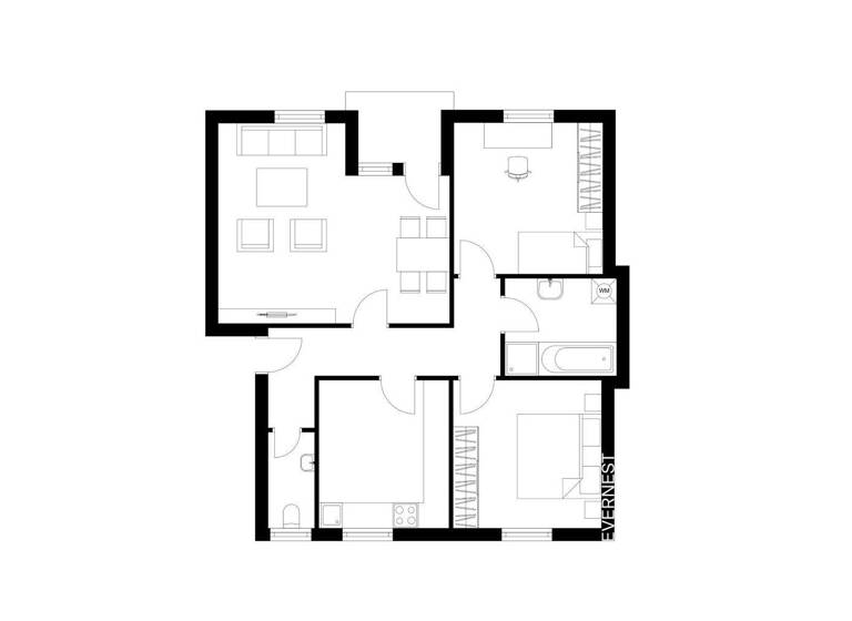 Wohnung zum Kauf 199.000 € 3 Zimmer 79,7 m² Weißig Dresden 01328