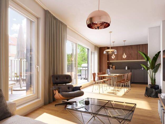 Wohnung zum Kauf - Neubau provisionsfrei 998.000 € 3 Zimmer 88,8 m² Harvestehude Hamburg 20144