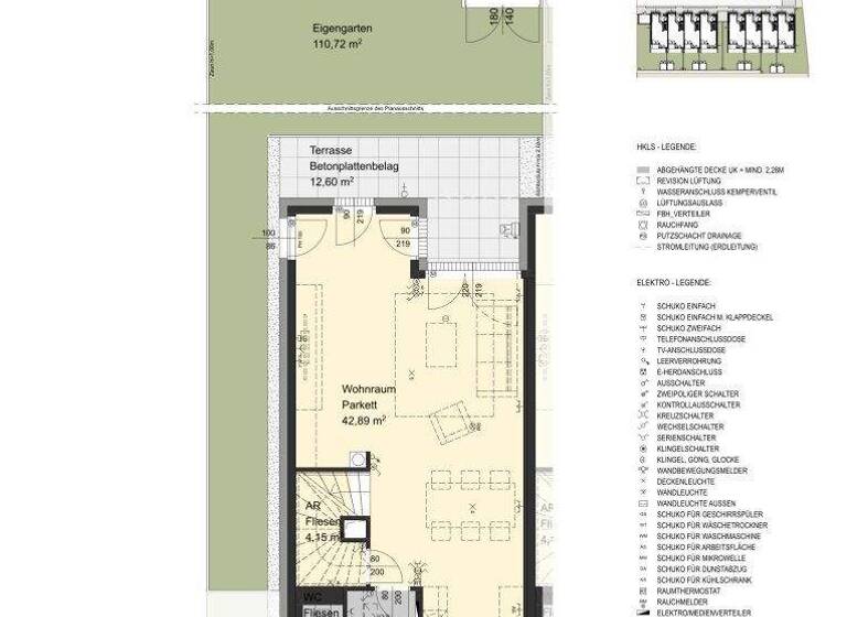 Reihenendhaus zum Kauf - Erstbezug 533.000 € 4 Zimmer 112,4 m² frei ab 01.03.2026 Reisingerstraße Ragelsdorf St. Pölten 3107
