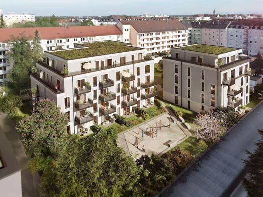 Wohnung zum Kauf - Neubau 529.000 € 2 Zimmer 41,3 m² 2. Geschoss Marbachstraße 11 Sendling-Westpark München 81369