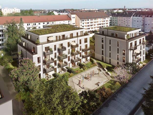 Wohnung zum Kauf - Neubau 529.000 € 2 Zimmer 41,3 m² 2. Geschoss Marbachstraße 11 Sendling-Westpark München 81369