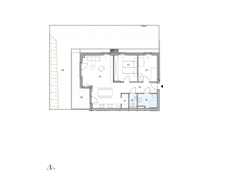 Wohnung zum Kauf - Erstbezug 387.810 € 3 Zimmer 74,1 m² EG St. Leonhard Villach(Stadt) 9500
