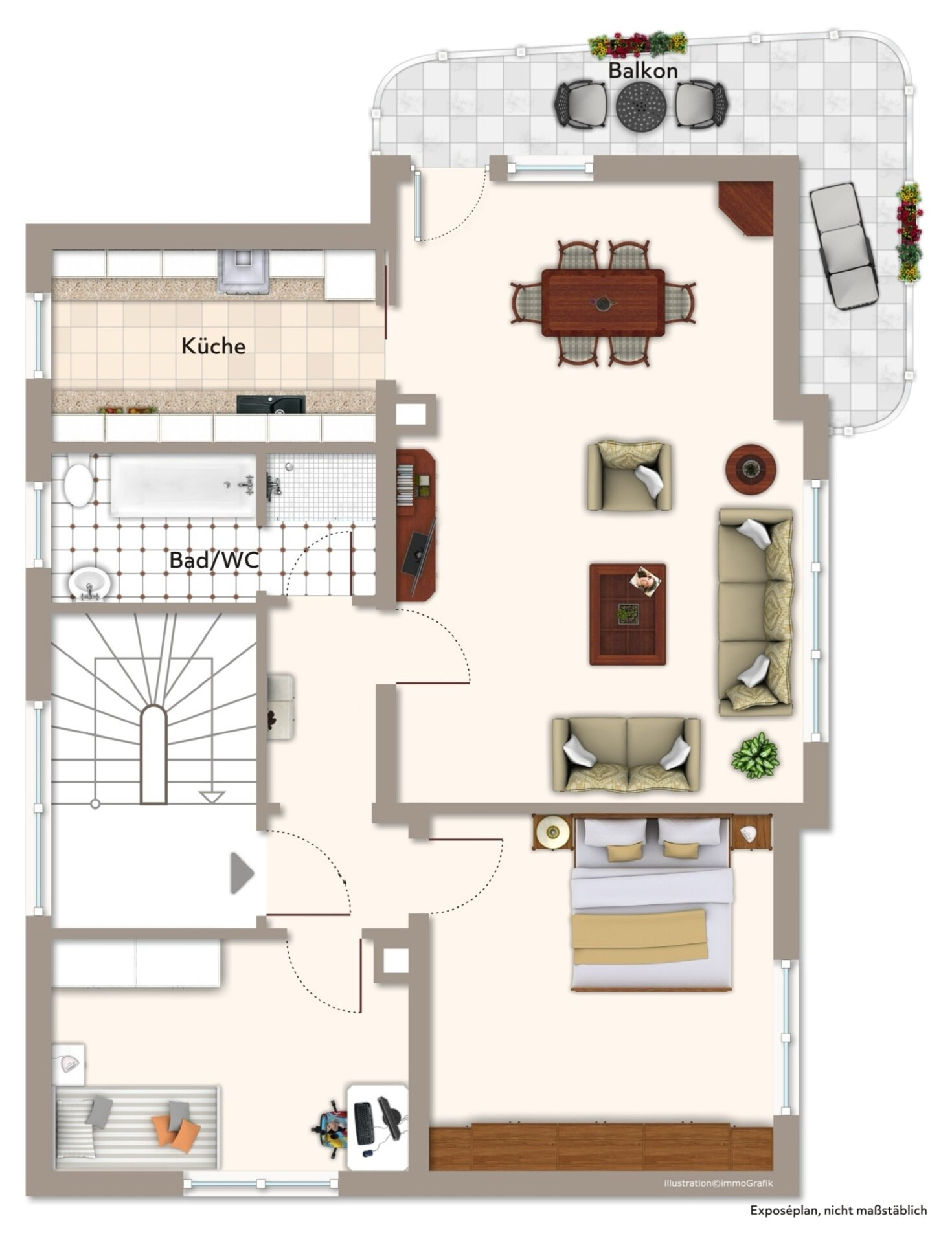 Wohnung zum Kauf 349.000 € 3 Zimmer 85 m²<br/>Wohnfläche Beiertheim-Bulach - Bulach Karlsruhe / Beiertheim-Bulach 76135