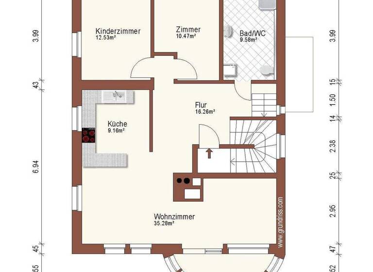 Wohnung zum Kauf 697.500 € 5 Zimmer 167 m² Südvorstadt-Ost Dresden 01069