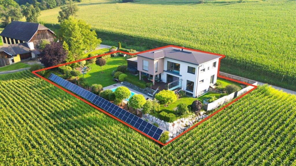 Villa zum Kauf 1.240.000 € 4,5 Zimmer 231,4 m² 1.500,1 m² Grundstück Maria Saal 9063