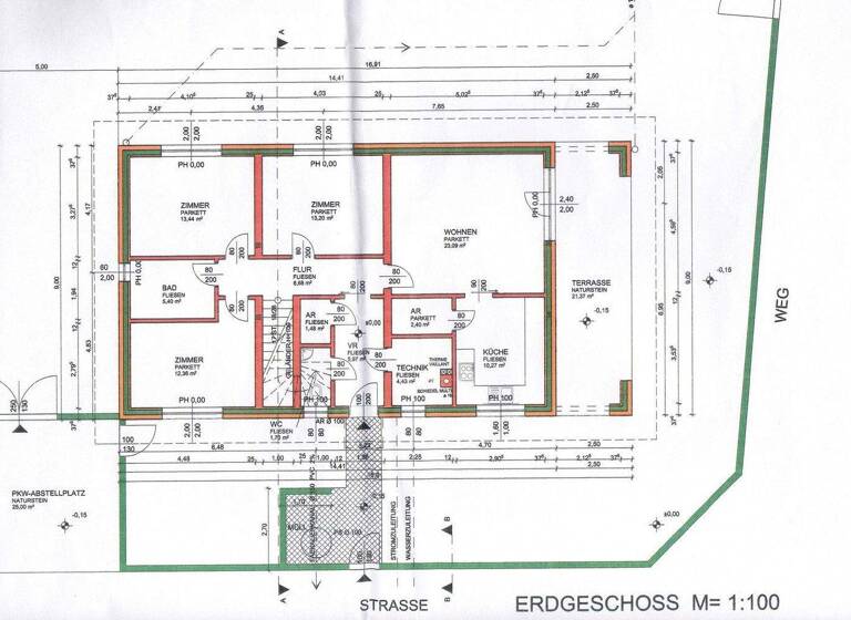 Bungalow zum Kauf provisionsfrei 370.000 € 4 Zimmer 100,4 m² 700 m² Grundstück Tullner Straße 35 Traismauer 3133