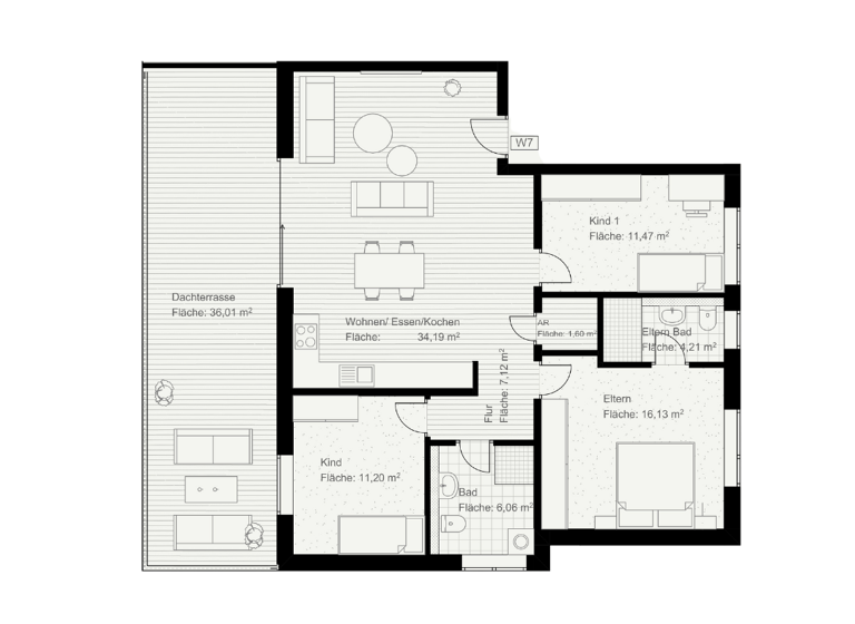 Wohnung zum Kauf - Erstbezug provisionsfrei 445.007 € 4 Zimmer 103,5 m² EG Wetzlar 35578