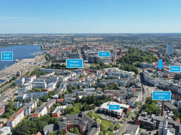 Bürofläche zum Kauf 3.600 € 3 Zimmer 107,4 m² Bürofläche Kröpeliner Tor-Vorstadt Rostock 18057