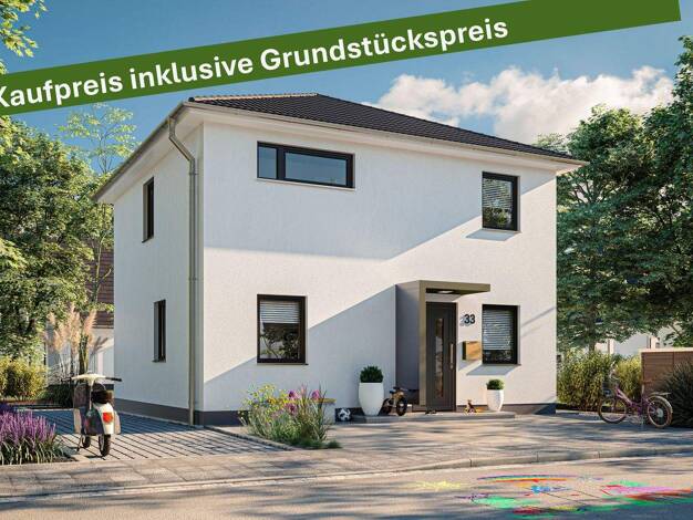 Einfamilienhaus zum Kauf - Erstbezug provisionsfrei 317.200 € 3 Zimmer 106 m² 600 m² Grundstück Bad Langensalza Evessen 38173
