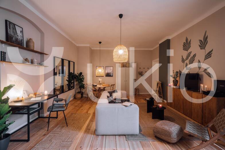 Studio zur Miete 2.000 € 2 Zimmer 63 m² 2. Geschoss Eylauerstraße 13 Kreuzberg Berlin 10965