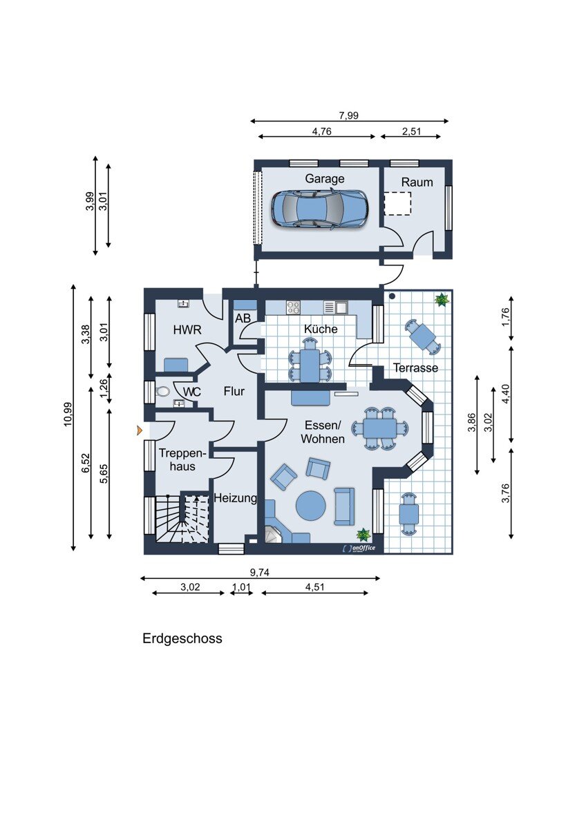 Einfamilienhaus zum Kauf 6 Zimmer 174 m²<br/>Wohnfläche 740 m²<br/>Grundstück Lohne Lohne 49393